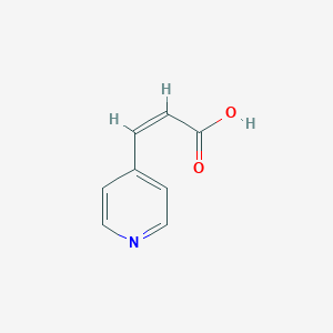 molecular formula C8H7NO2 B188879 3-(4-吡啶基)丙烯酸 CAS No. 5337-79-1