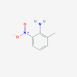 molecular formula C7H8N2O2 B018888 2-甲基-6-硝基苯胺 CAS No. 570-24-1