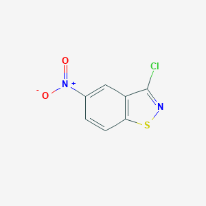 B188900 3-Chloro-5-nitro-1,2-benzisothiazole CAS No. 30747-87-6