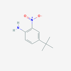 B188902 4-tert-Butyl-2-nitroaniline CAS No. 6310-19-6