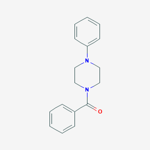 molecular formula C17H18N2O B188904 苯基(4-苯基哌嗪-1-基)甲酮 CAS No. 18907-52-3