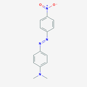 molecular formula C14H14N4O2 B188905 4'-硝基-4-二甲氨基偶氮苯 CAS No. 2491-74-9