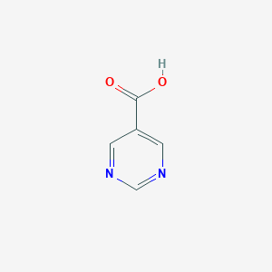 molecular formula C5H4N2O2 B188909 嘧啶-5-羧酸 CAS No. 4595-61-3