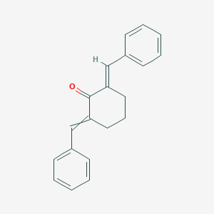 molecular formula C20H18O B188912 2,6-二亚苄基环己酮 CAS No. 897-78-9