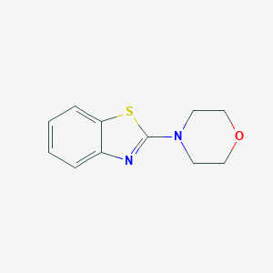 molecular formula C11H12N2OS B188923 2-(4-吗啉基)苯并噻唑 CAS No. 4225-26-7