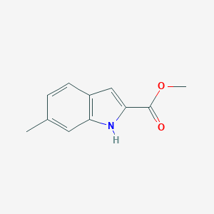 molecular formula C11H11NO2 B188949 6-甲基-1H-吲哚-2-甲酸甲酯 CAS No. 18377-65-6