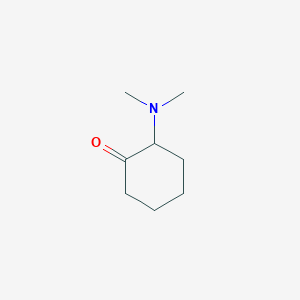 molecular formula C8H15NO B188964 2-(二甲氨基)环己酮 CAS No. 6970-60-1