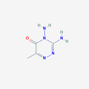 3,4-diamino-6-methyl-1,2,4-triazin-5(4H)-one