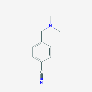 molecular formula C10H12N2 B188967 4-[(Dimethylamino)methyl]benzonitrile CAS No. 35525-86-1