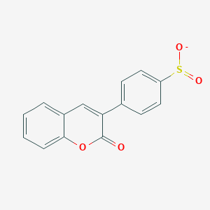 4-(2-Oxochromen-3-yl)benzenesulfinate