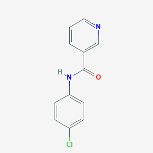molecular formula C12H9ClN2O B188973 N-(4-chlorophenyl)pyridine-3-carboxamide CAS No. 14621-03-5