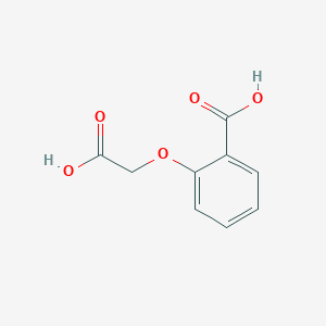 molecular formula C9H8O5 B188976 2-(羧甲氧基)苯甲酸 CAS No. 635-53-0