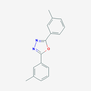 B188997 2,5-Bis(3-methylphenyl)-1,3,4-oxadiazole CAS No. 59646-37-6