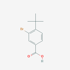 molecular formula C11H13BrO2 B189012 3-Bromo-4-tert-butylbenzoic acid CAS No. 38473-89-1