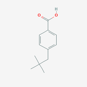 B189036 4-(2,2-Dimethylpropyl)benzoic acid CAS No. 65687-52-7