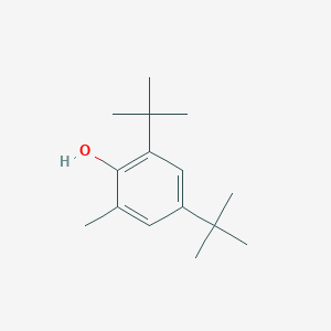 molecular formula C15H24O B189045 4,6-DI-TERT-BUTYL-2-METHYLPHENOL CAS No. 616-55-7