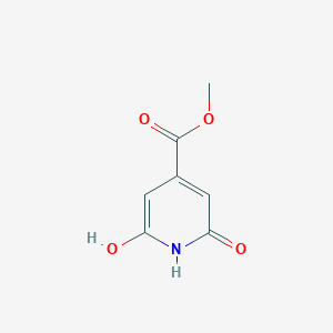 molecular formula C7H7NO4 B189056 2,6-二羟基异烟酸甲酯 CAS No. 56055-56-2