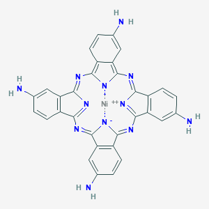 molecular formula C32H20N12Ni B018907 (四氨基酞菁)镍(II) CAS No. 106796-76-3