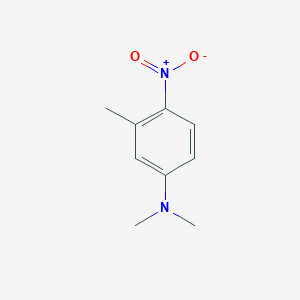 molecular formula C9H12N2O2 B189088 N,N,3-三甲基-4-硝基苯胺 CAS No. 90556-89-1