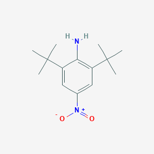 B189093 2,6-Bis(1,1-dimethylethyl)-4-nitrobenzenamine CAS No. 5180-59-6