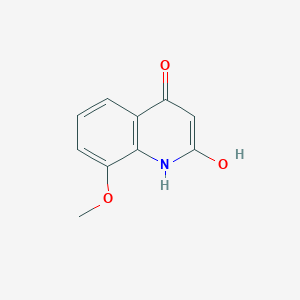 B189105 4-Hydroxy-8-methoxyquinolin-2(1H)-one CAS No. 7224-68-2