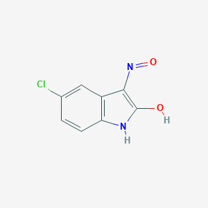 B189128 5-Chloro-1H-indole-2,3-dione 3-oxime CAS No. 85124-16-9