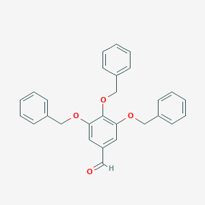 molecular formula C28H24O4 B189138 3,4,5-Tribenzyloxybenzaldehyde CAS No. 6137-86-6