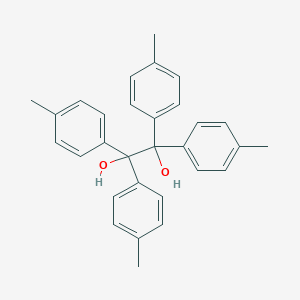 molecular formula C30H30O2 B189145 1,2-Ethanediol, 1,1,2,2-tetrakis(4-methylphenyl)- CAS No. 913-86-0