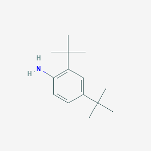 molecular formula C14H23N B189168 2,4-Ditert-butylaniline CAS No. 2909-84-4