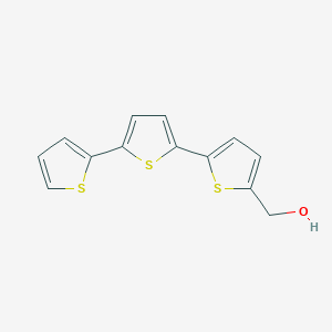 molecular formula C13H10OS3 B189203 alpha-Terthienylmethanol CAS No. 13059-93-3