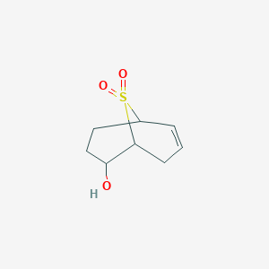 molecular formula C8H12O3S B189206 9-Thiabicyclo[3.3.1]non-6-en-2-ol 9,9-dioxide CAS No. 6435-92-3