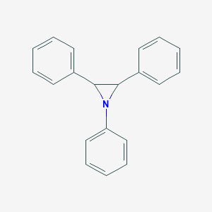 molecular formula C20H17N B189207 1,2,3-Triphenylaziridine CAS No. 34310-77-5