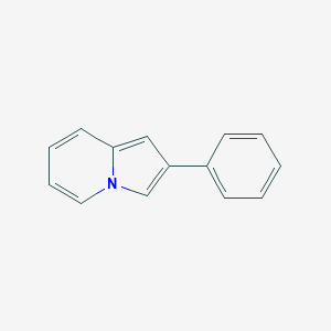 molecular formula C14H11N B189232 2-Phenylindolizine CAS No. 25379-20-8