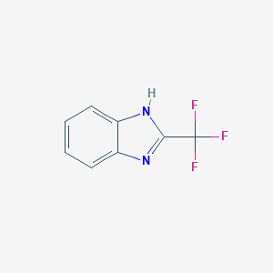 molecular formula C8H5F3N2 B189241 2-(Trifluoromethyl)benzimidazole CAS No. 312-73-2