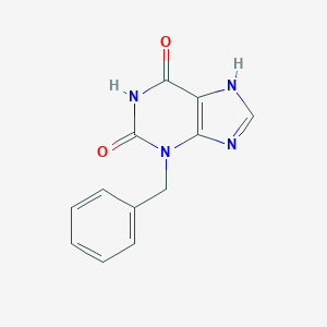 molecular formula C12H10N4O2 B189243 3-苄基-1H-嘌呤-2,6(3H,7H)-二酮 CAS No. 19844-93-0
