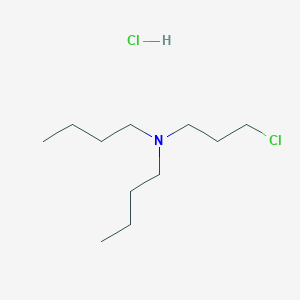 B189245 N-Butyl-N-(3-chloropropyl)butan-1-amine hydrochloride CAS No. 115555-77-6