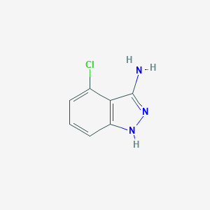 molecular formula C7H6ClN3 B189248 4-chloro-1H-indazol-3-amine CAS No. 20925-60-4
