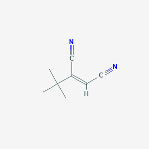 molecular formula C8H10N2 B189263 cis-2-Tert-butyl-2-butenedinitrile CAS No. 169309-80-2