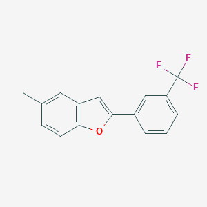 5-Methyl-2-(3-(trifluoromethyl)phenyl)benzofuran