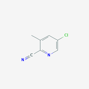B189296 5-Chloro-3-methylpyridine-2-carbonitrile CAS No. 156072-84-3
