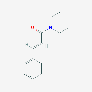 molecular formula C13H17NO B189318 N,N-二乙基肉桂酰胺 CAS No. 3680-04-4