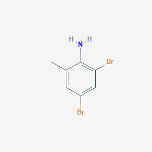 molecular formula C7H7Br2N B189320 2-氨基-3,5-二溴甲苯 CAS No. 30273-41-7