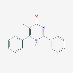 B189325 5-Methyl-2,6-diphenyl-4-pyrimidinol CAS No. 10488-96-7