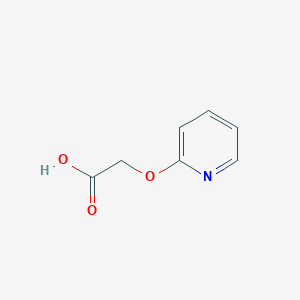 molecular formula C7H7NO3 B189365 2-(吡啶-2-氧基)乙酸 CAS No. 58530-50-0