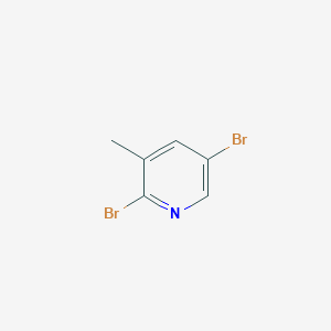 molecular formula C6H5Br2N B189406 2,5-二溴-3-甲基吡啶 CAS No. 3430-18-0