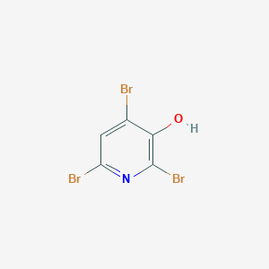molecular formula C5H2Br3NO B189416 2,4,6-三溴吡啶-3-醇 CAS No. 6602-34-2