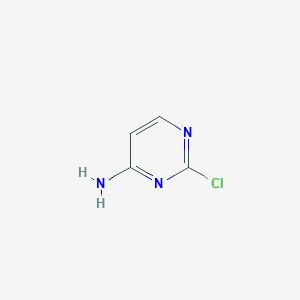 molecular formula C4H4ClN3 B189420 4-Amino-2-chloropyrimidine CAS No. 7461-50-9