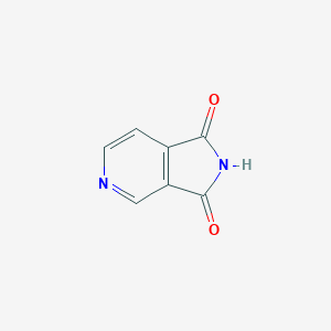 molecular formula C7H4N2O2 B189428 3,4-吡啶二甲酰亚胺 CAS No. 4664-01-1