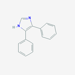 molecular formula C15H12N2 B189430 4,5-二苯基咪唑 CAS No. 668-94-0