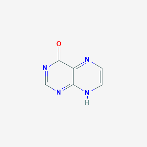 molecular formula C6H4N4O B189463 蝶啶-4-醇 CAS No. 700-47-0